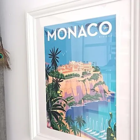 Monaco Cap D'ail & Jardin Appartamento
